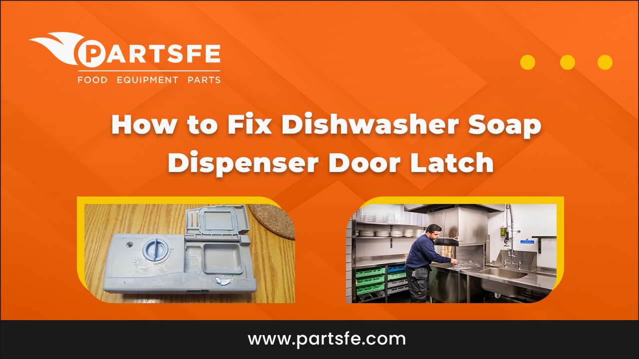How to Fix Dishwasher Soap Dispenser Door Latch_PartsFe