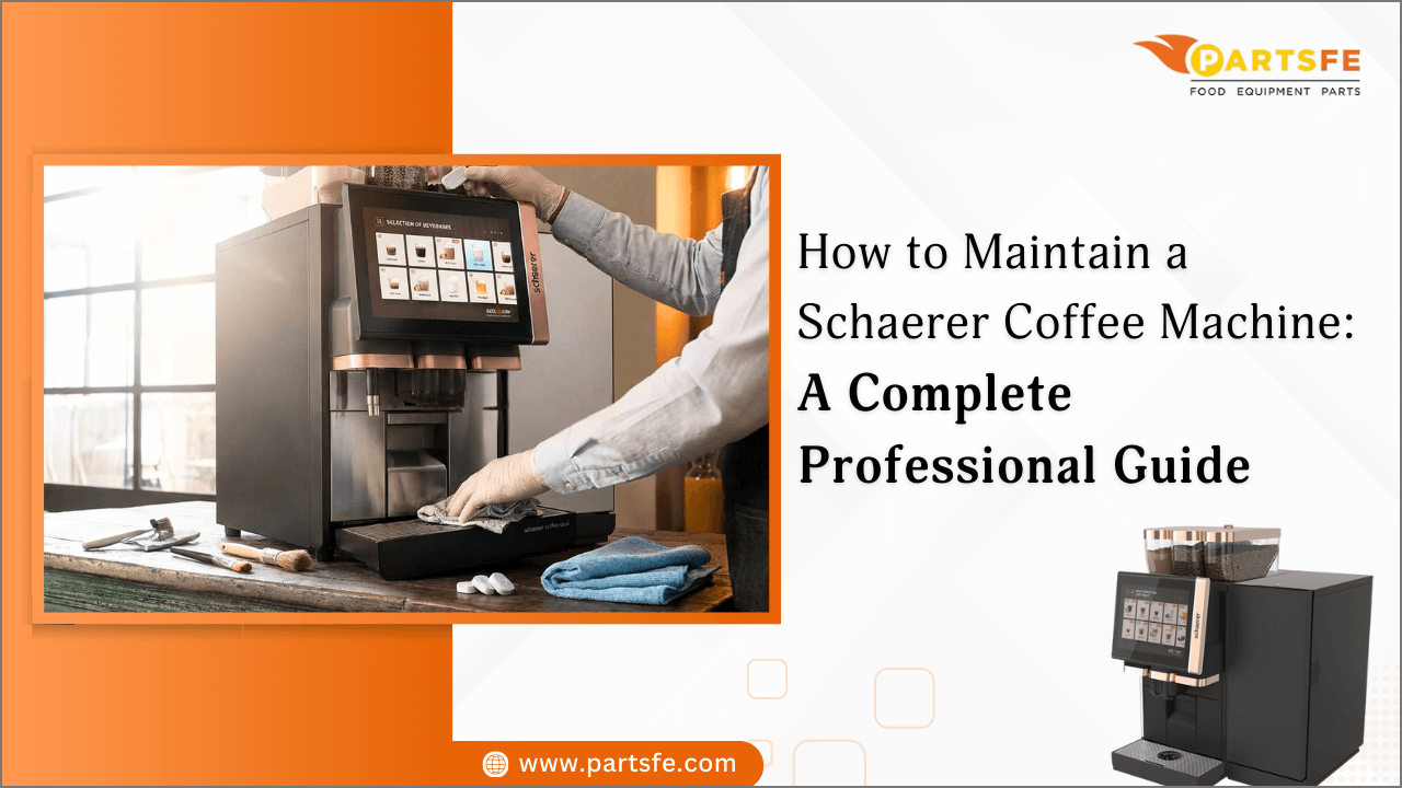 How to Maintain a Schaerer Coffee Machine A Complete Professional Guide_PartsFe