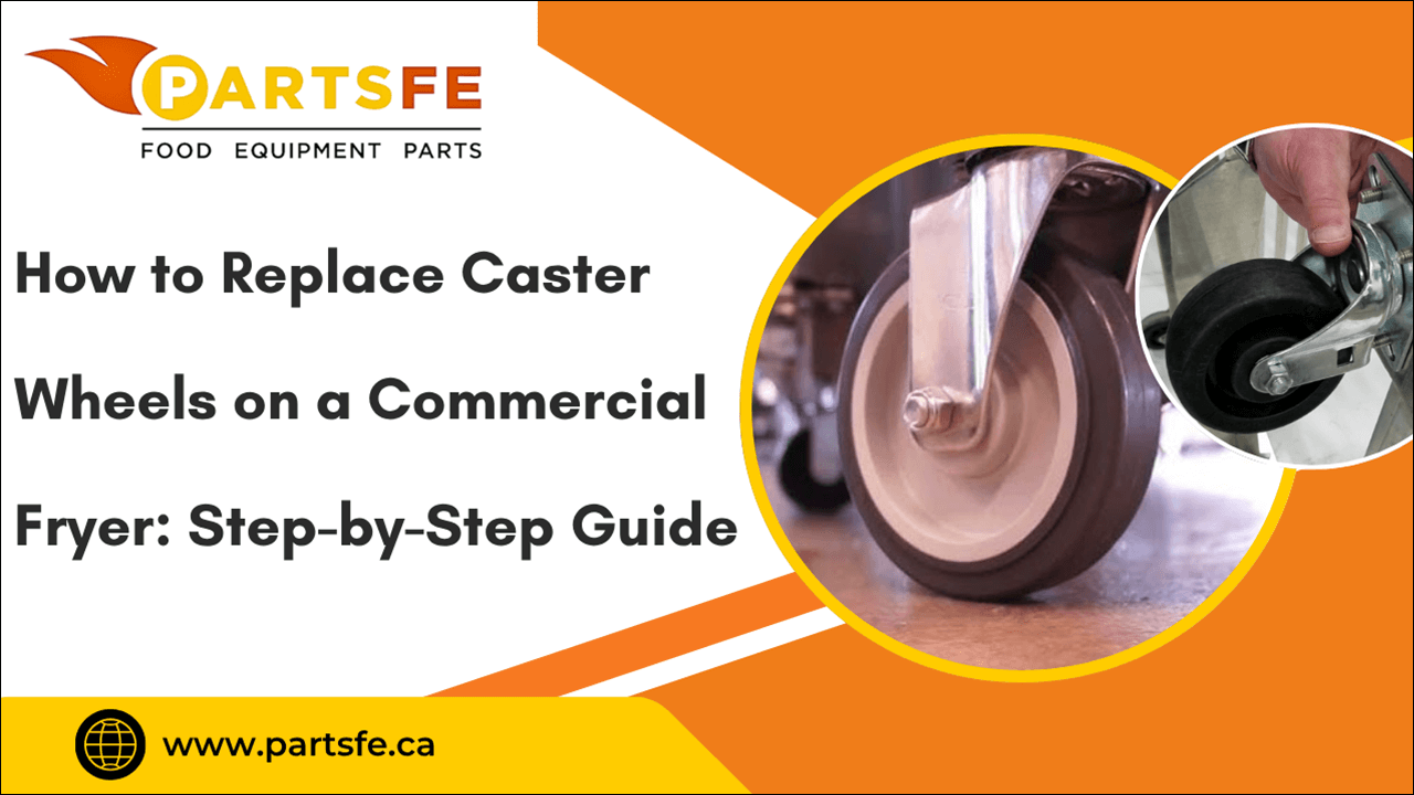 How to Replace Caster  Wheels on a Commercial Fryer: Step-by-Step Guide-PartsFe