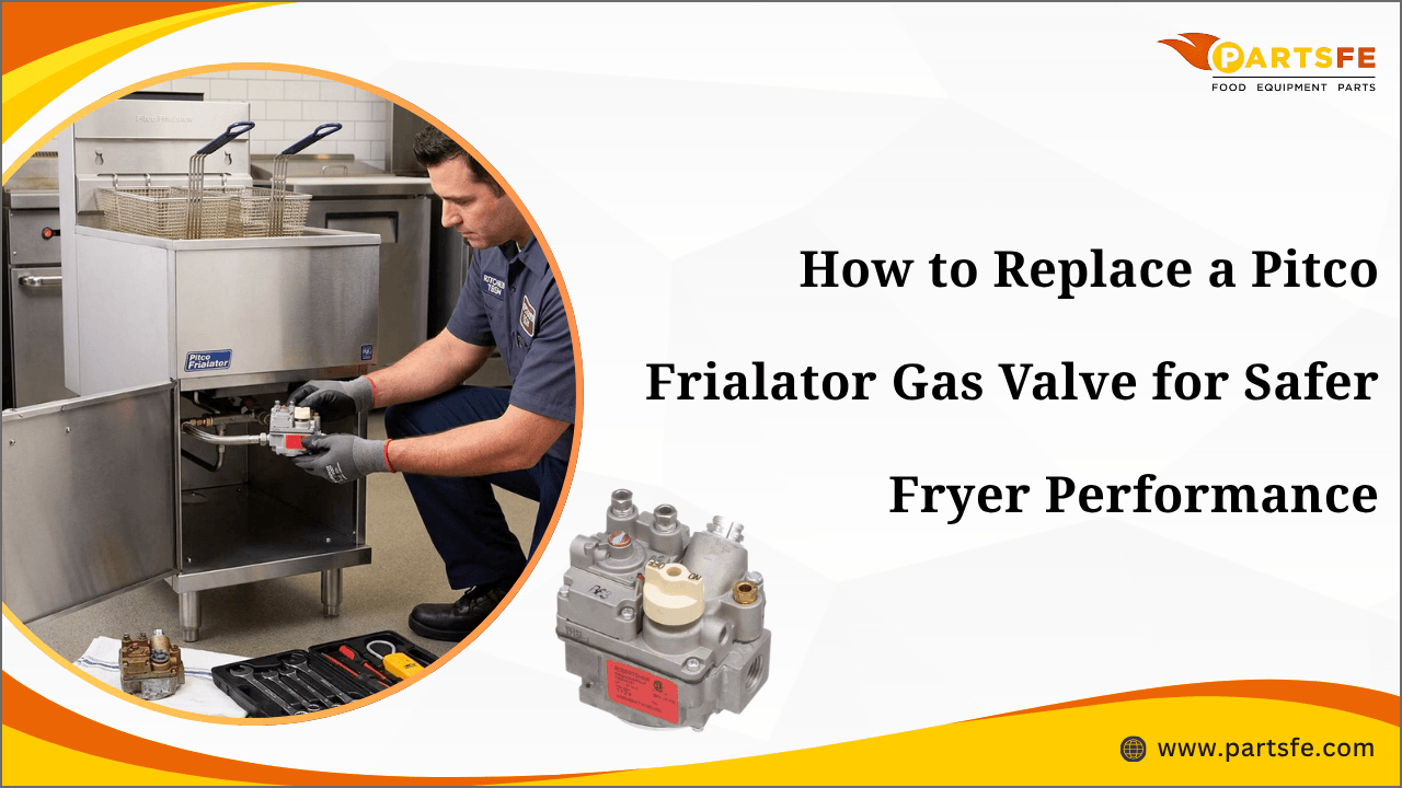 How to Replace a Pitco Frialator Gas Valve for Safer Fryer Performance _PartsFe