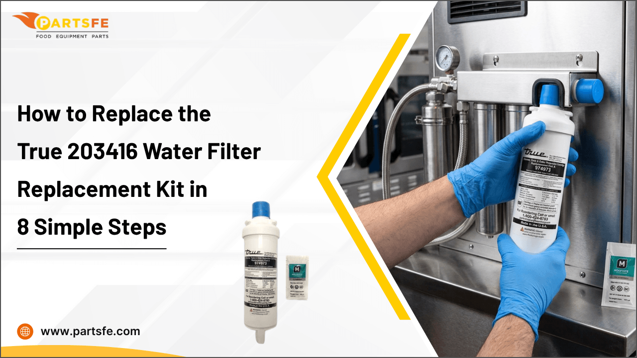 How to Replace the True 203416 Water Filter Replacement Kit in 8 Simple Steps _PartsFe