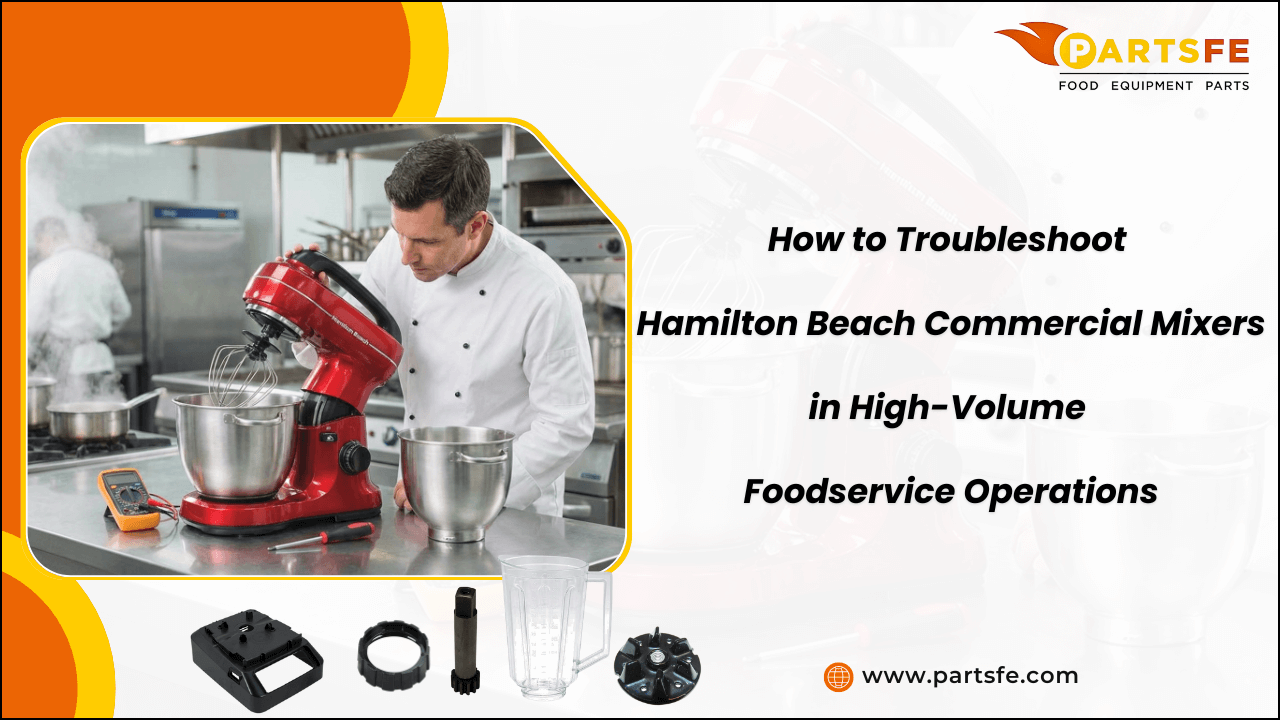How to Troubleshoot Hamilton Beach Commercial Mixers in High-Volume Foodservice Operations -PartsFe