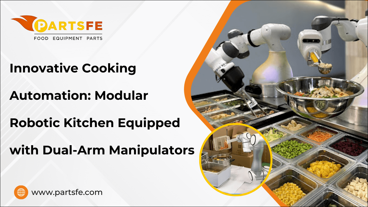 Innovative Cooking Automation: Modular Robotic Kitchen Equipped with Dual-Arm Manipulators-PartsFe
