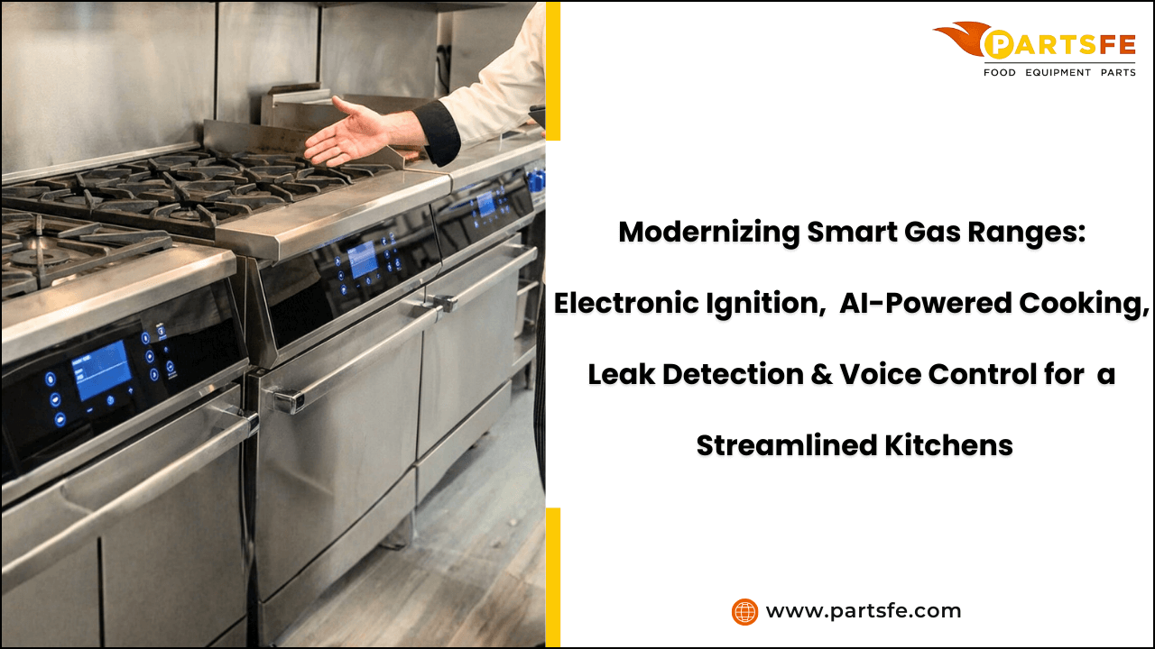 Modernizing Smart Gas Ranges: Electronic Ignition, AI-Powered Cooking, Leak Detection & Voice Control for a Streamlined Kitchens-PartsFe