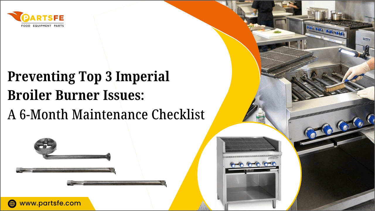 Preventing Top 3 Imperial Broiler Burner Issues A 6-Month Maintenance Checklist_PartsFe