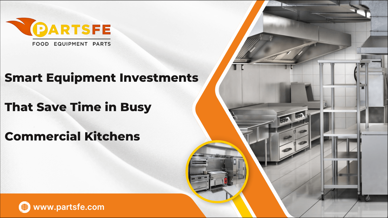 Smart Equipment Investments That Save Time in Busy Commercial Kitchens-PartsFe