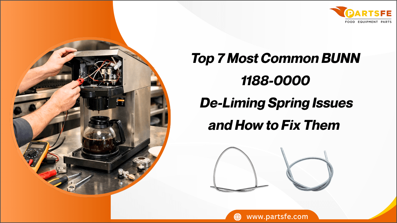 Top 7 Most Common Bunn 1188-0000 Deliming Spring Issues and How to Fix Them_PartsFe