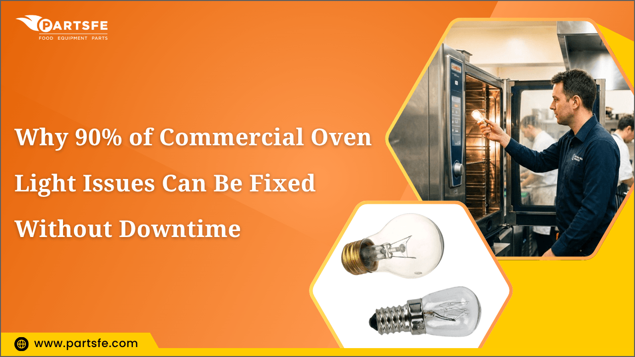 Why 90% of Commercial Oven Light Issues Can Be Fixed Without Downtime_PartsFe