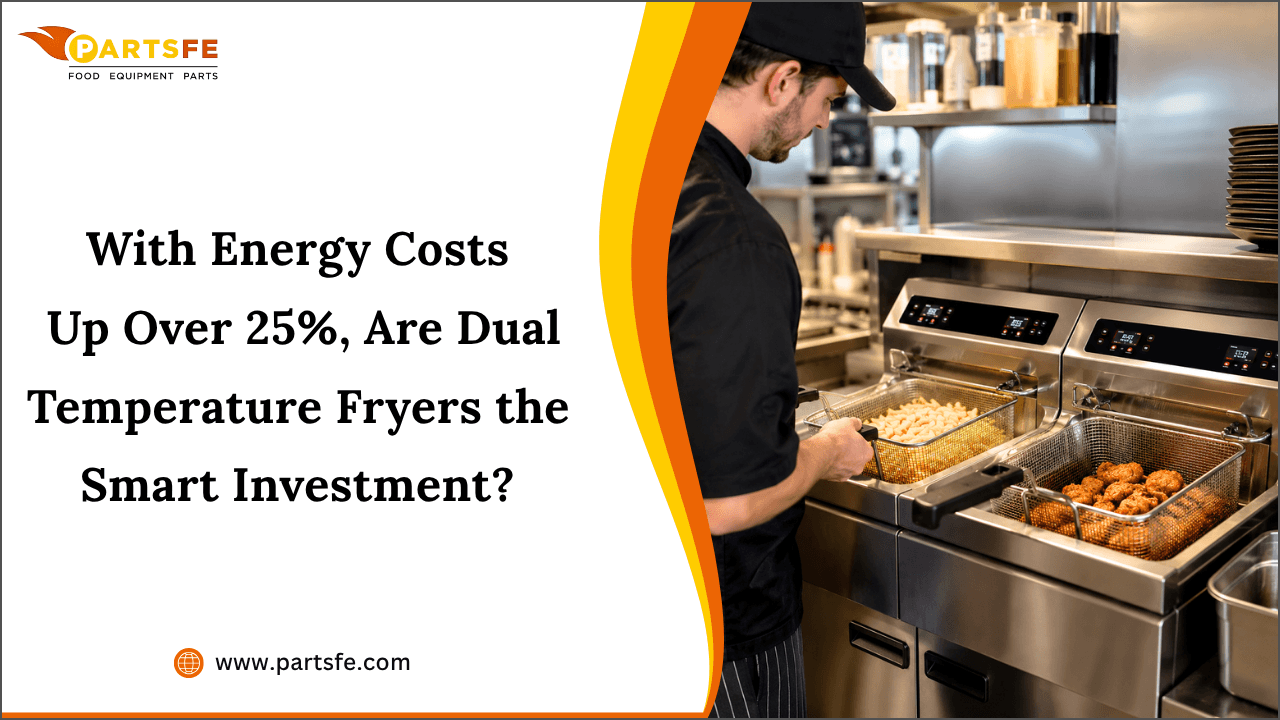 With Energy Costs Up Over 25%, Are Dual Temperature Fryers the Smart Investment?_PartsFe