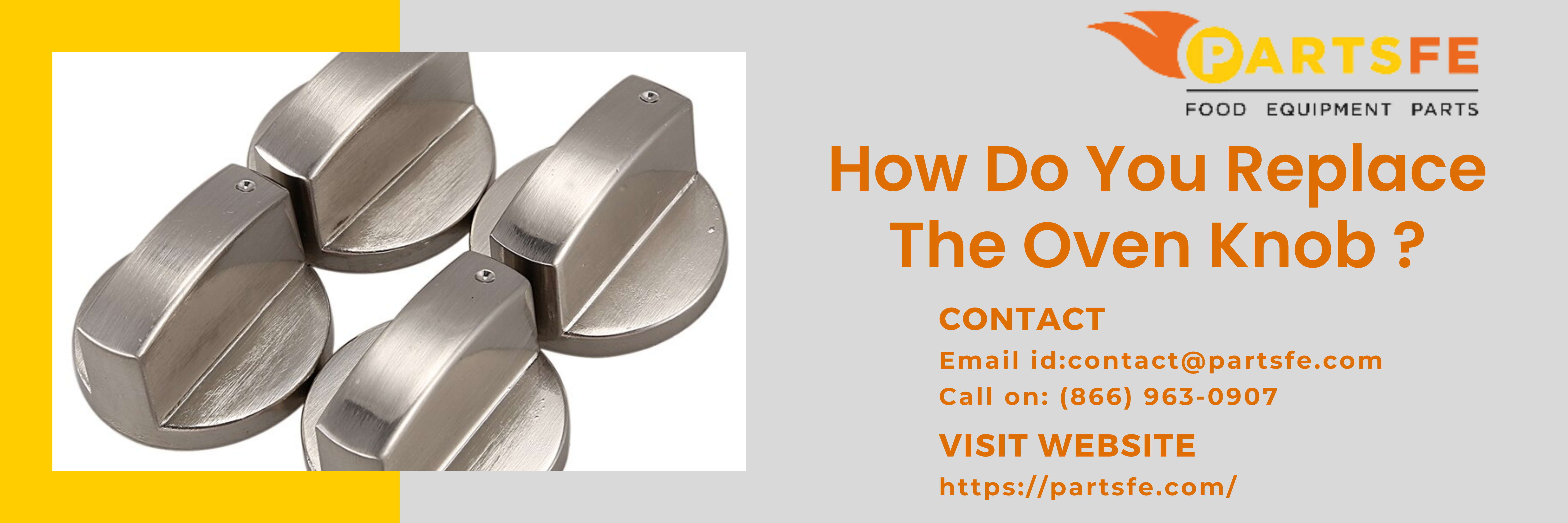 Oven knob replacement